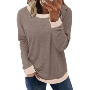 Womens Casual Crewneck Sweatshirt
